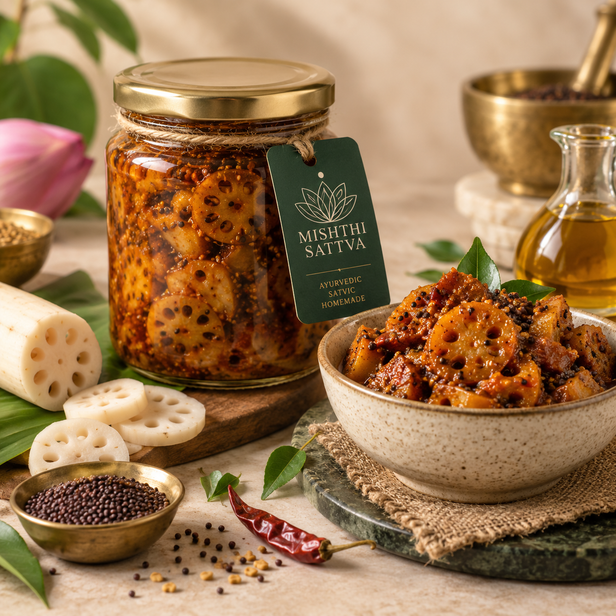Bhey (Lotus Stem) Pickle