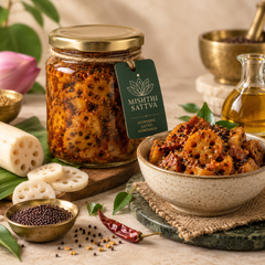 Bhey (Lotus Stem) Pickle