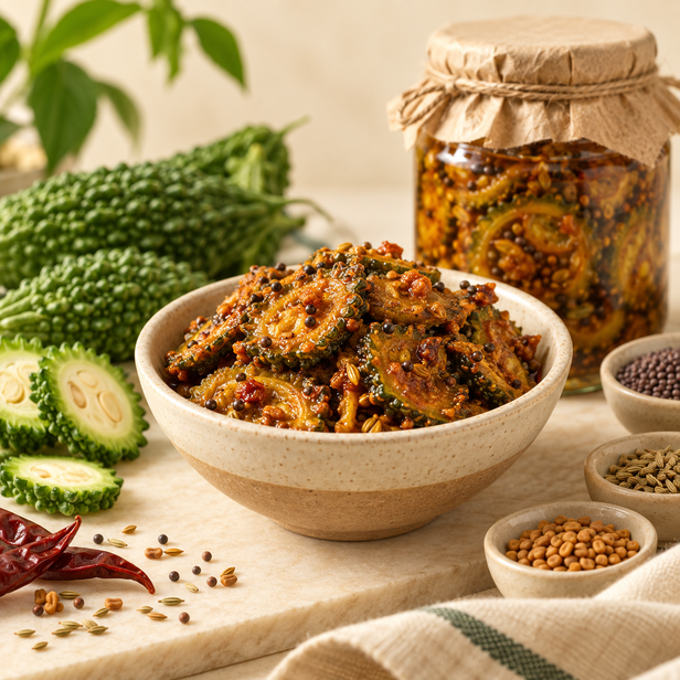 Bitter Gourd (Karela) Achar