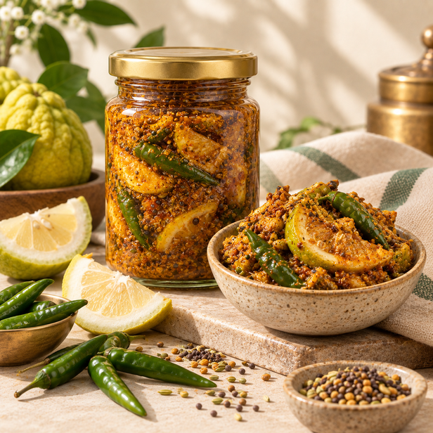 Galgal Mirchi Pickle