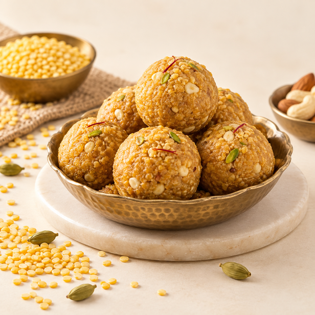 Moong Dal Laddu